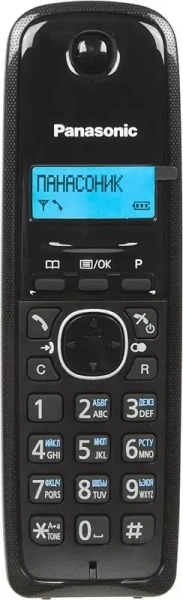 Радиотелефон Panasonic KX-TG1611RUW (белый/черный)
