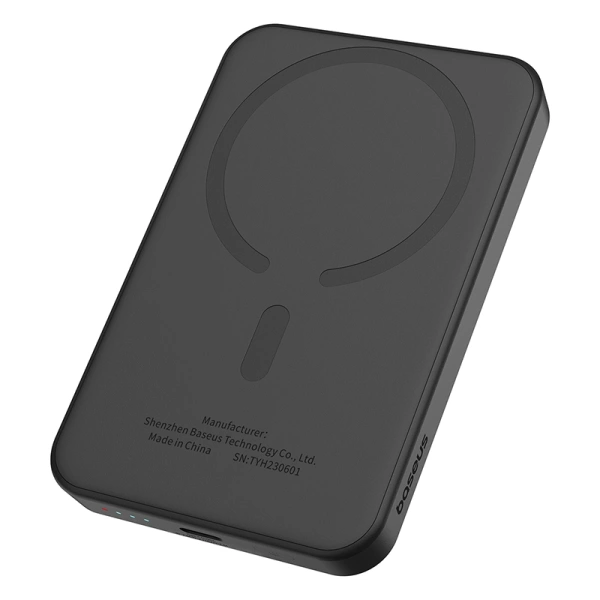 Внешний аккумулятор Baseus Magnetic Mini Wireless Fast Charge 5000мАч 20Вт  CN PPCXM05 (черный)