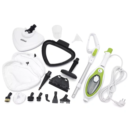 Паровая швабра Kitfort KT-1004-2 (зеленый)