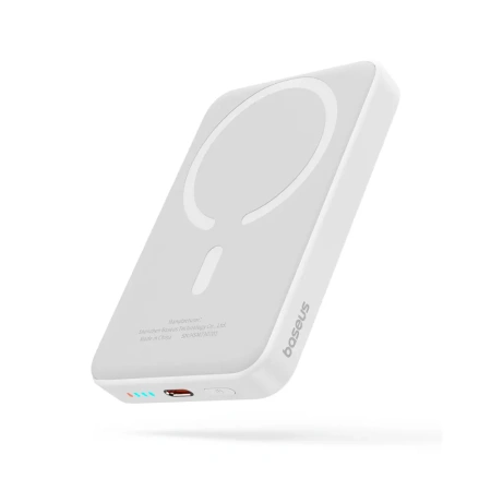 Внешний аккумулятор Baseus Magnetic Mini Air 10000mAh PPCXM10A (20W, белый)