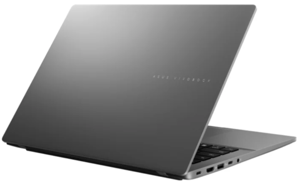 Ноутбук ASUS Vivobook S14/ S3407CA-LY104/ U5-225H/ 14 WUXGA 16:10 IPS-level AG 300nits/ UHD/ 16GB/ 512GB/ DOS/ мышь + рюкзак/ Matte Gray