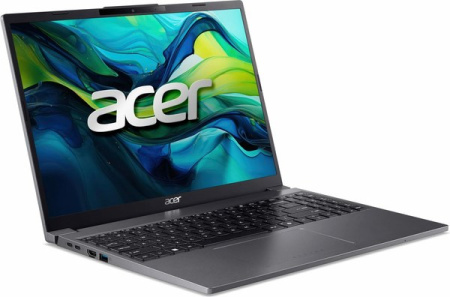 Ноутбук Acer Aspire Go 15/ AG15-51P-700X/ i7-1255U/ 15.3 WUXGA IPS 16:10/ Iris Xe/ 16GB/ 512GB/ W11H/ ENG/ Steel Gray