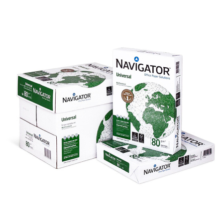 Бумага Navigator Universal A4, 500л, класс А (5 пачек в коробке)