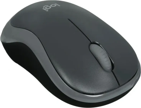 Мышь Logitech M185 (черный/серый)