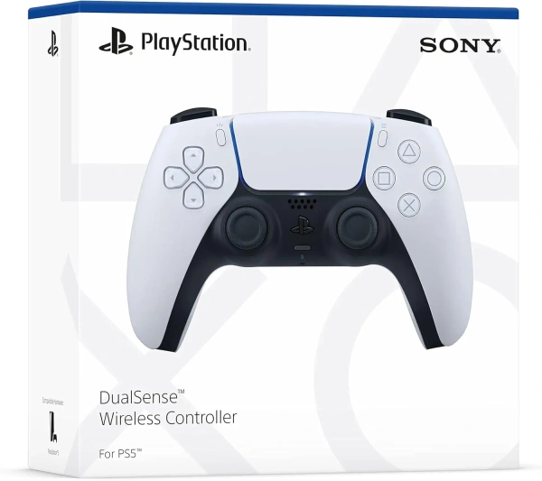 Беспроводной контроллер Sony PS5 DualSense White (EU version)