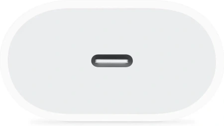 Сетевое зарядное устройство Apple A2347 MUVV3ZM/A (Type-C, 20W, белый)