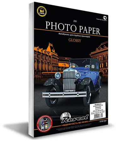 Фотобумага Revcol Глянцевая A4 260 г/м2 50 л [128297]