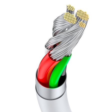Кабель Baseus Superior Series Fast Charging USB to Type-C, 66W, 1 м, белый