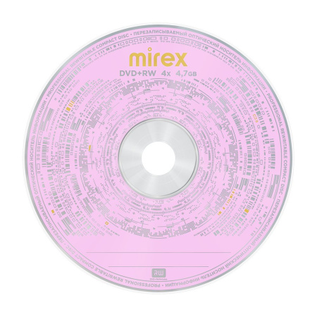 Набор дисков DVD-RW Mirex 4.7Gb 4x (50 шт)