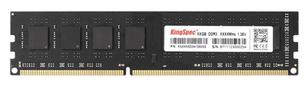 Оперативная память KingSpec 8ГБ DDR3 KS1600D3P15008G (1600МГц)