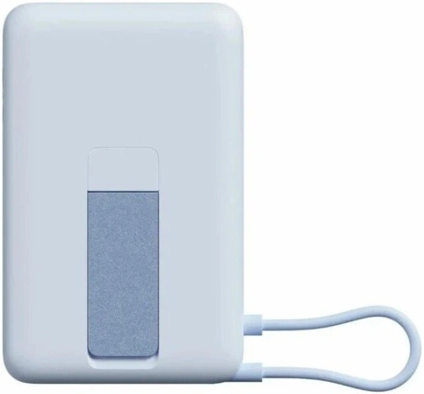 Внешний аккумулятор Xiaomi Magnetic Power Bank with Built-in Stand WPB1007Z 10000mAh (голубой, международная версия)