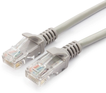 Кабель Cablexpert PP10-0.5M (литой, многожильный, серый)