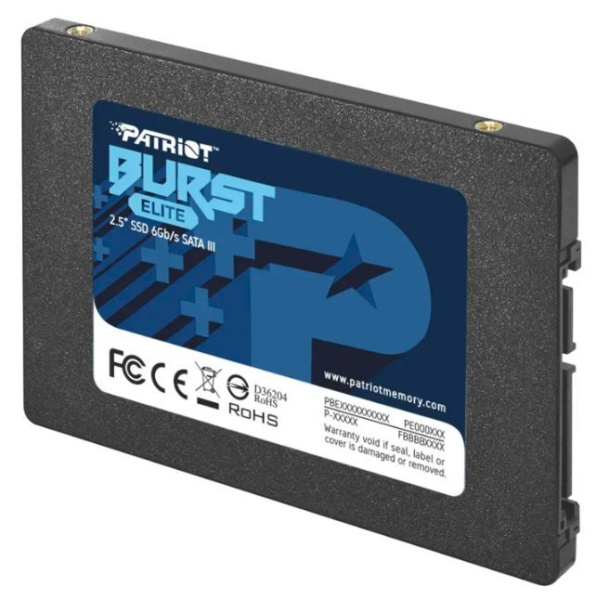 Внутренний SSD-накопитель Patriot Burst Elite 240GB PBE240GS25SSDR
