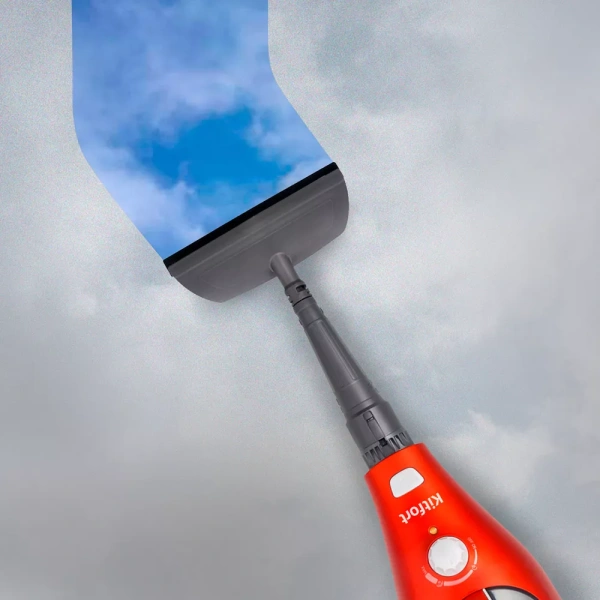 Паровая швабра Kitfort KT-1005-2 (красная)