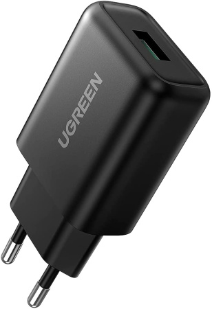 Сетевое зарядное устройство Ugreen CD122 70273 (Type-A, 18W, черный)