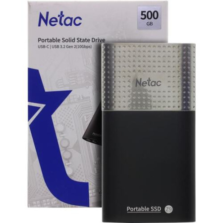 Внешний SSD Netac Z9 500GB USB 3.2 Gen 2 Type-C