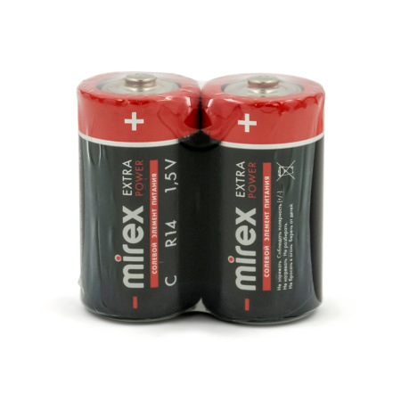 Батарейки Mirex C R14 Extra Power 23702-ER14-S2 (2 шт)