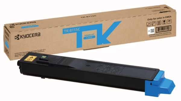 Картридж KYOCERA TK-8115C Голубой (Cyan)
