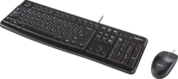Клавиатура + мышь Logitech MK120 (черный)