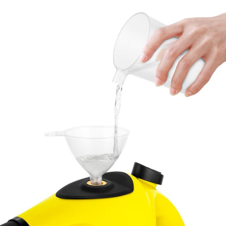 Пароочиститель Kitfort KT-9138-3 (черно-желтый)