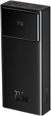 Внешний аккумулятор Baseus Star-Lord Digital Display Fast Charging Power Bank 30000mAh 22.5W (черный)