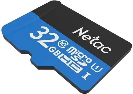 Карта памяти Netac 32GB P500 Standard microSDHC NT02P500STN-032G-S