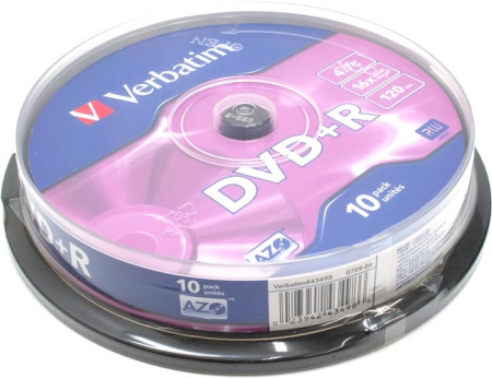 DVD±R Verbatim DVD+R 4.7Gb 16x 043498