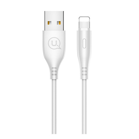 Кабель USB Type-A - Lightning Usams U18 US-SJ266 (USB 2.0, 1м, белый)