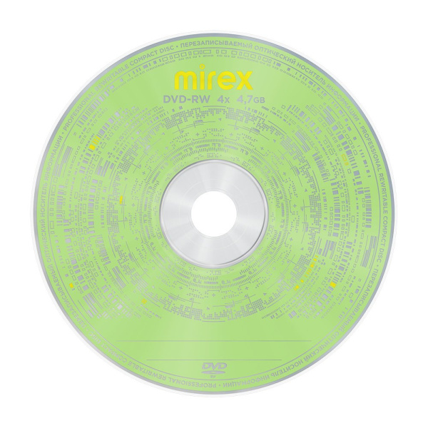Диск DVD-RW Mirex 4.7Gb 4x (1 шт)